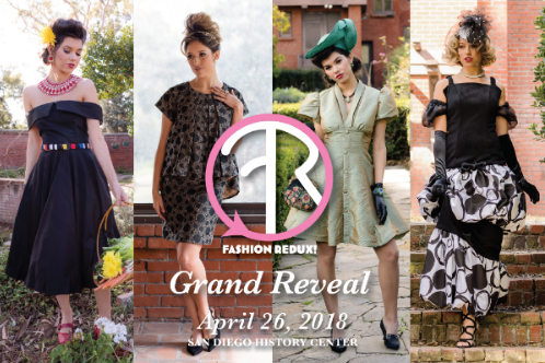 fashion redux grand reveal postcard