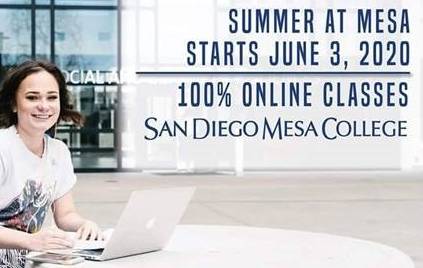 Summer 2020 Class Schedule