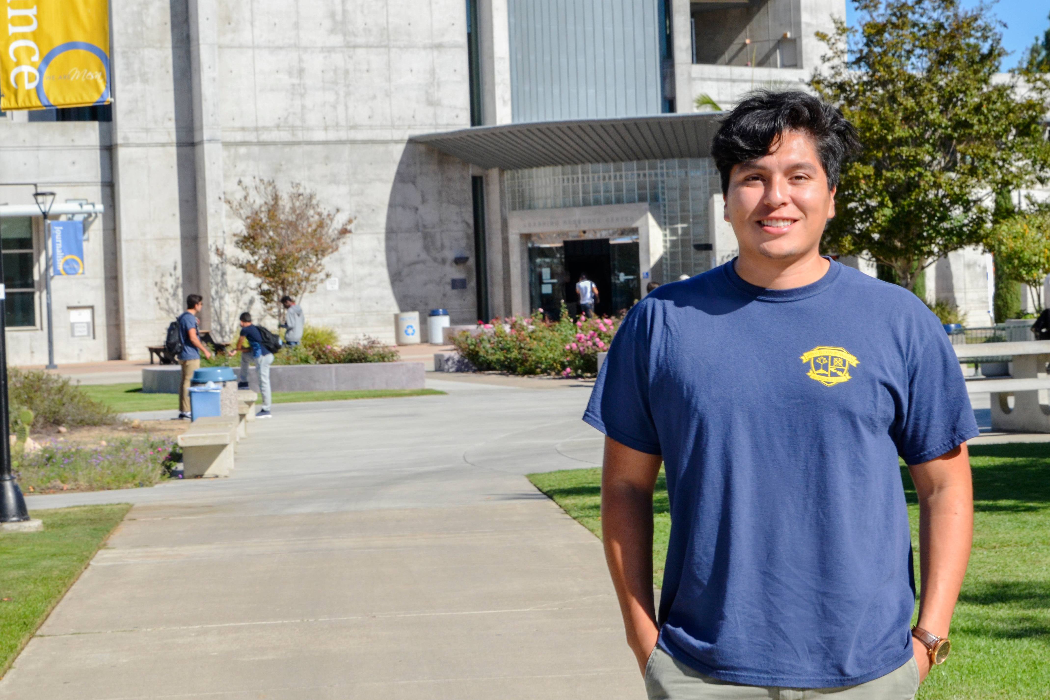 After four years of service in the United States Marine Corps, Bakersfield native Freddy Cervantes began to pursue his college degree at San Diego Mesa College in 2014.  