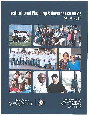 2016-2017 Institutional Planning & Governance Guide