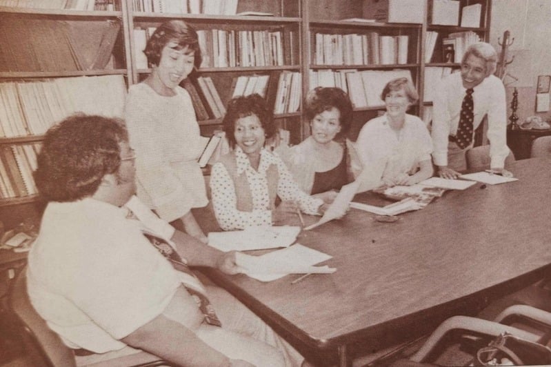 Old Photo of AAPI meeting
